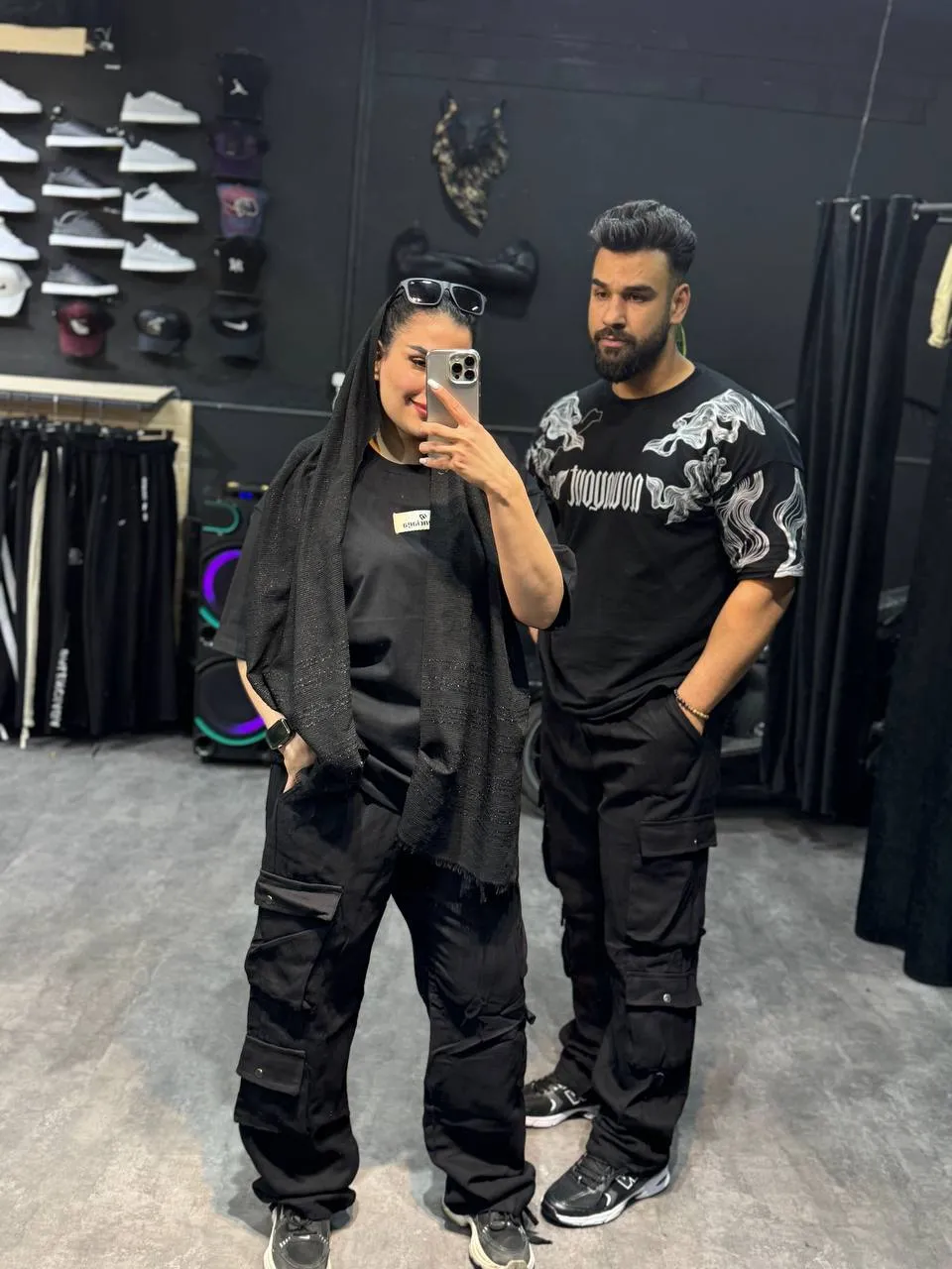 تیشرت و شلوار کارگو (2)